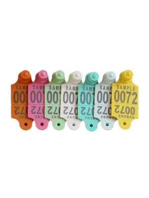 Küçükbaş Kulak Küpesi - Metal Uçlu